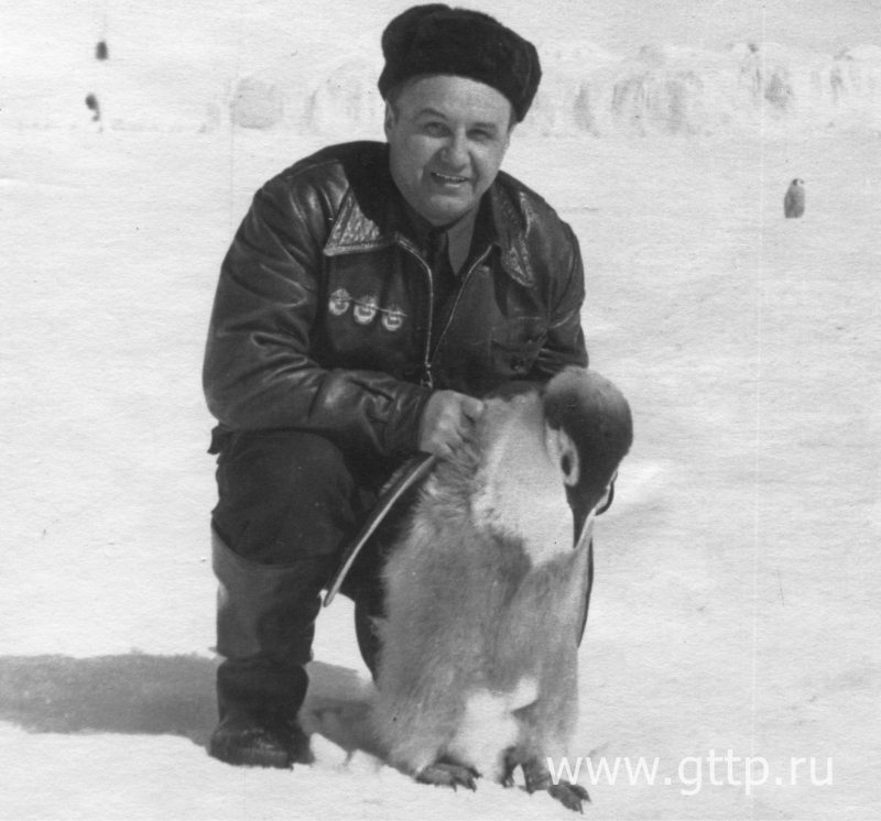 М.П.Ступишин в п. Мирный, январь 1962 года, фото предоставлено Л.М.Лопатиной-Герштейн
