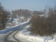 Дорога на Городищи, февраль 2013 года, фото Галины Арефьевой