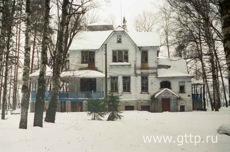 Утраченный господский дом (пятая дача) усадьбы Дадиани-Башкировых в Зимёнках, фото Александра Чуразова