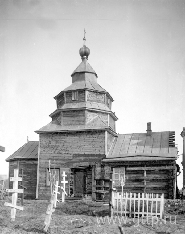 Успенская церковь в селе Чудь, 1912 год.