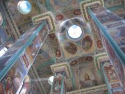 Фрески в храме Пресвятой Богородицы после реставрации в Катунках, фото Ольги Чеберевой