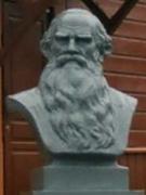 Памятник Л.Н.Толстому в Козловой Засеке, фото Галины Филимоновой