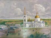 Богоявленский собор в Княгинине на картине Г.Желтова