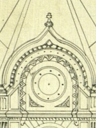 Проект 1880 года на постройку в Семёнове каменной часовни, документ ЦАНО, фото Галины Филимоновой.