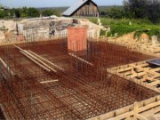 На месте строительства храма в Лапшанге, фото предоставлено Сергеем Легченковым