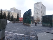 Мемориал жертвам политических репрессий «Стены скорби» в Москве, сооруженного по Указу Президента Российской Федерации В.В.Путина на государственные средства и народные пожертвования и открытого 30 октября 2017 года на пересечении проспекта Сахарова с Садовым кольцом, фото Галины Филимоновой