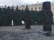 Мемориал жертвам политических репрессий «Стены скорби» в Москве, сооруженного по Указу Президента Российской Федерации В.В.Путина на государственные средства и народные пожертвования и открытого 30 октября 2017 года на пересечении проспекта Сахарова с Садовым кольцом, фото Галины Филимоновой