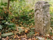 Могильная плита в усадьбе Мещерских-Бердниковых, фото Галины Филимоновой
