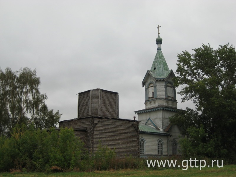 Никольская церковь в Лопатине, фото Владимира Бакунина 