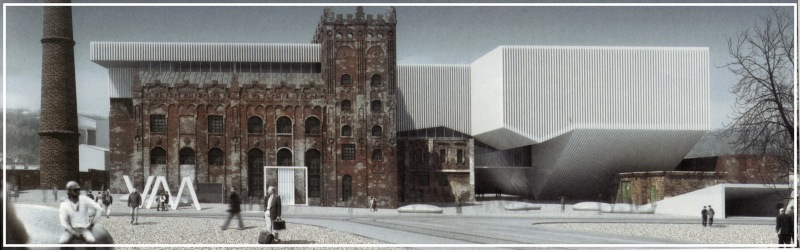 Проект реконструкции промышленного здания в музей современного искусства бюро «Дроздов и партнёры»